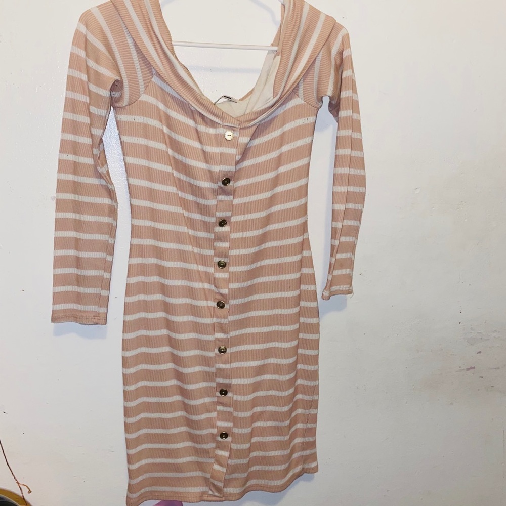 Pink fashion nova dress